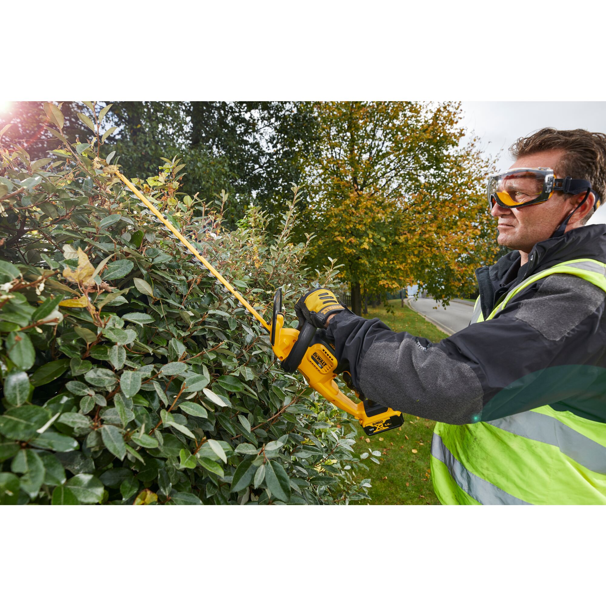 Dewalt hedge trimmer discount sale