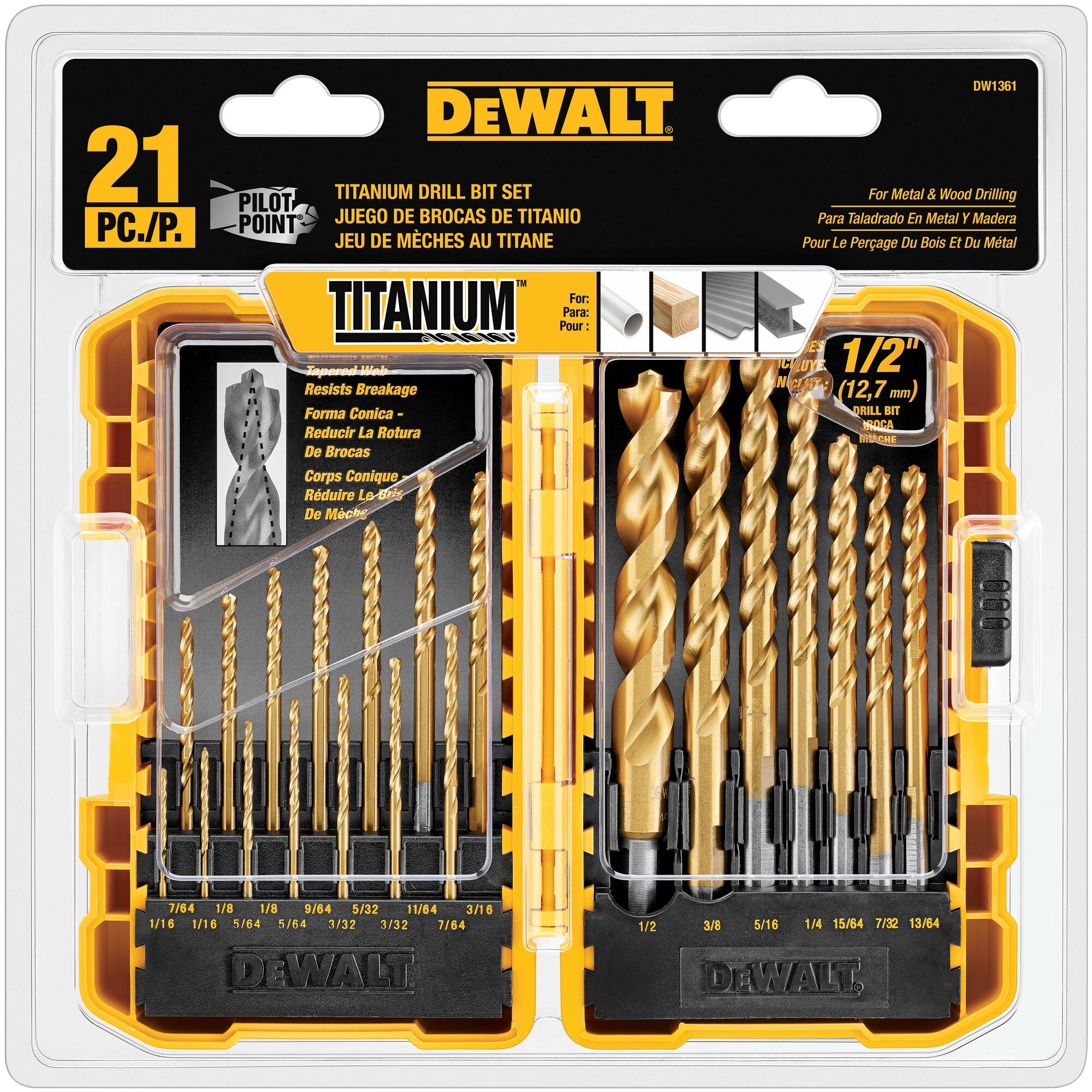 Drill bit set for dewalt new arrivals